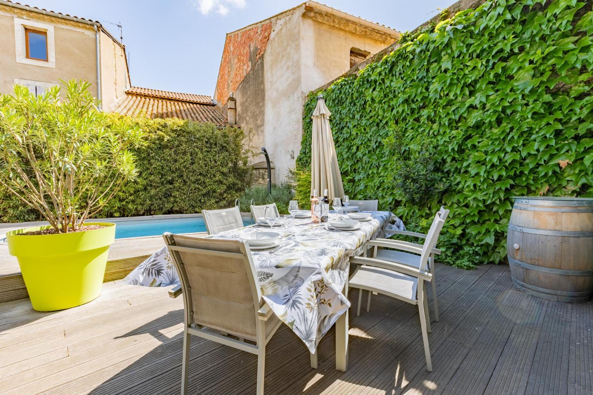 Maison De Vacances 8 A 15 Pers A Proximite Du Canal Du Midi Sallèles-dʼAude المظهر الخارجي الصورة